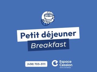Restaurant de déjeuner bien établi à vendre – Sainte-Thérèse | Excellente réputation, emplacement stratégique, forte rentabilité REF#16902