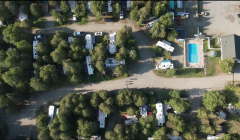 Immobilier, camping à vendre, Abitibi, prêt à camper, navigable REF#16724