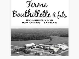 Ferme Laitière à vendre (En production) REF#17131