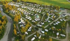 Immobilier camping à vendre, bord de l'eau, prêt-à-camper, Massif, campgroung for sale, glamp, goog, biz REF#16721