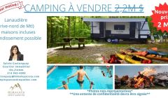 Immobilier camping à vendre, campsites, campgroung for sale, glamp REF#16723